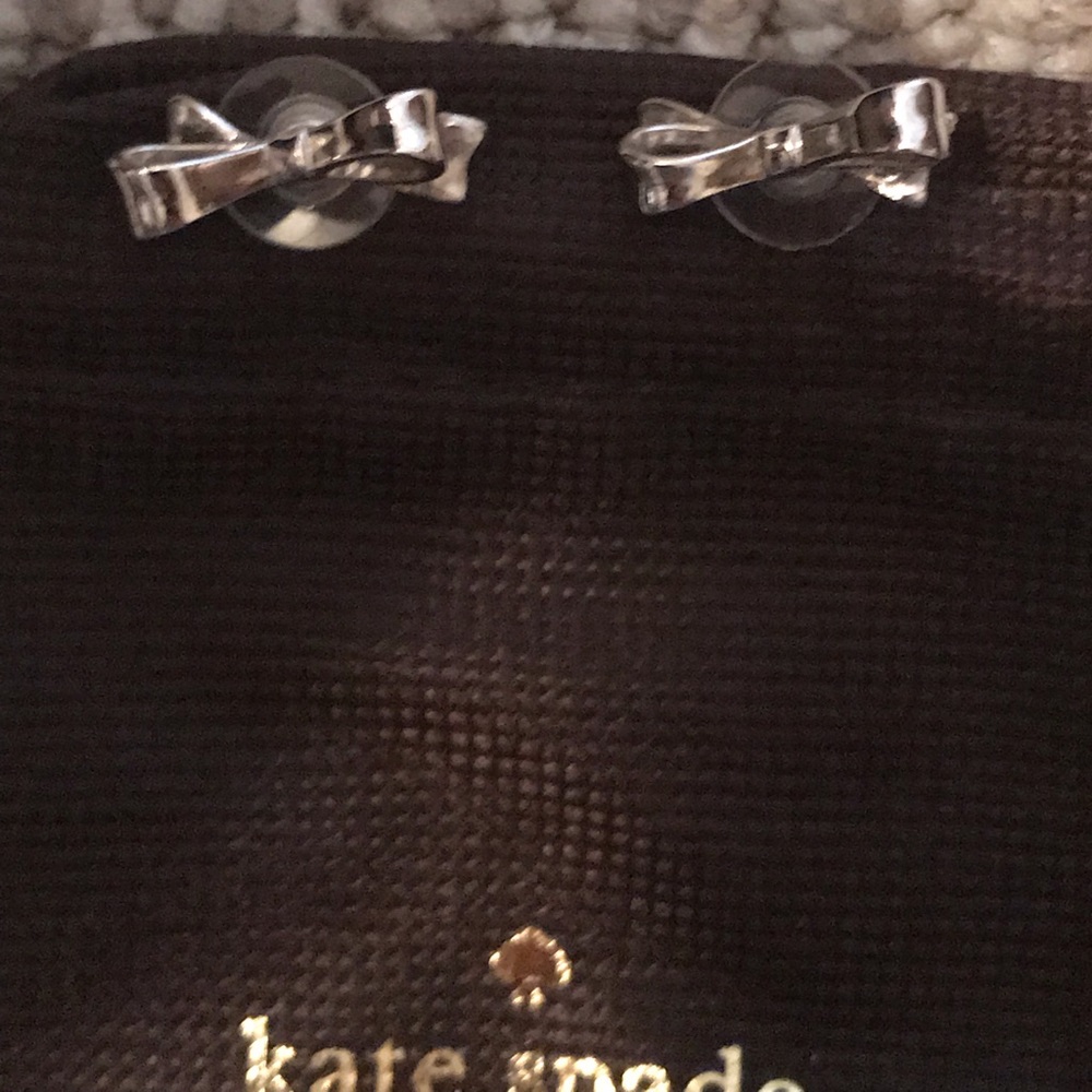 Kate Spade bow studs